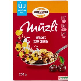 Cerbona Müzli 200Gr Meggyes