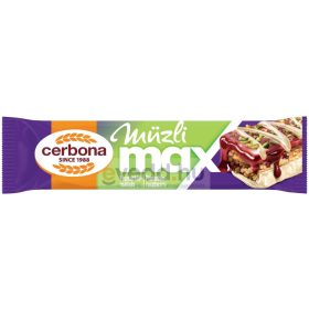 Cerbona Max Müzliszelet 30Gr Pisztácia-Málna