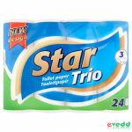 Star Trio Wc Papír 24Tek. 3Rét.