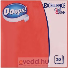 Ooops! 3 Rétegű Szalvéta 20Db Excellence Color & Design