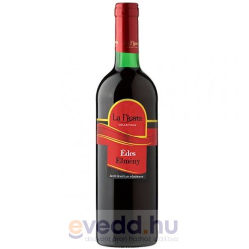La Fiesta Édes Élmény 0,75L Vörösbor Új Palack
