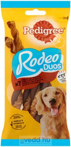 Pedigree Rodeo Duo Jutalomfalat 123Gr Marha-Sajt