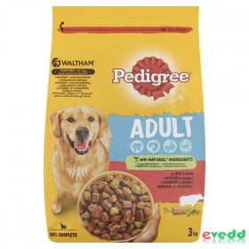 Pedigree Száraz Kutyatáp 3Kg Marha-Zöldség