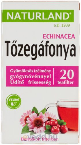 Naturland 20*2Gr Tőzgáfonya-Echinacea