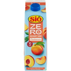 Sió Zero Gyümölcsital Őszibarack 20% 1L