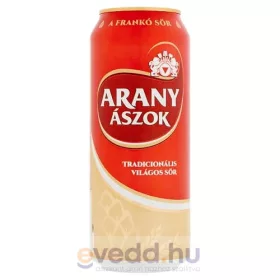 Arany Ászok 4*0,5L Dobozos Sör (DRS*4)*