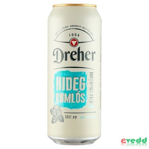 Dreher Hidegomlós sör 0,5L Doboz