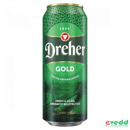 Dreher Gold 5% 0,5L Dob.