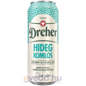 Dreher Hidegkomló 0,5L Dobozos Sör (DRS)*