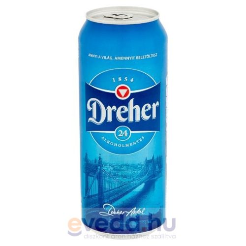 Dreher 24 0,5L Alkoholmentes Sör (DRS)*