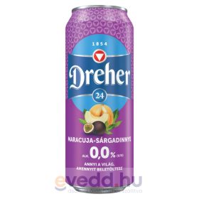   Dreher 24 Alkoholmentes Sör 0,5L Maracuja-Sárgadinnye (DRS)