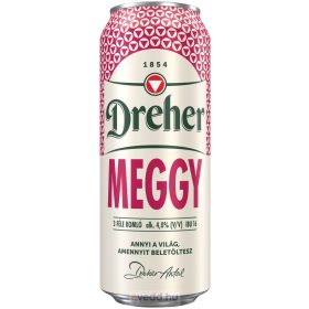 Dreher 0,5L Meggy Ízű Dobozos Sör (DRS)*