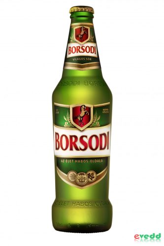 Borsodi Világos sör 0,5L Palack