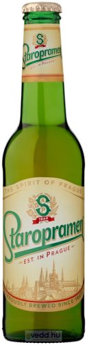 Staropramen 0,33L Palackos Sör