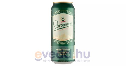 Staropramen 0,5L Dobozos Sör (DRS)*