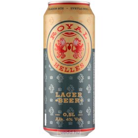Royal Helles 4% 0,5L Dobozos Sör (DRS)*