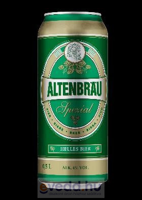 Altenbrau 0,5L Dobozos Sör 4% (DRS)*