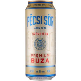 Pécsi Prémium Dobozos Sör 0,5L Szűretlen Búza (DRS)*