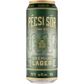 Pécsi Prémium Lager 0,5L Dobozos Sör (DRS)*