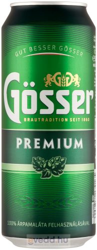 Gösser Premium 0,5L Dobozos Sör (DRS)*