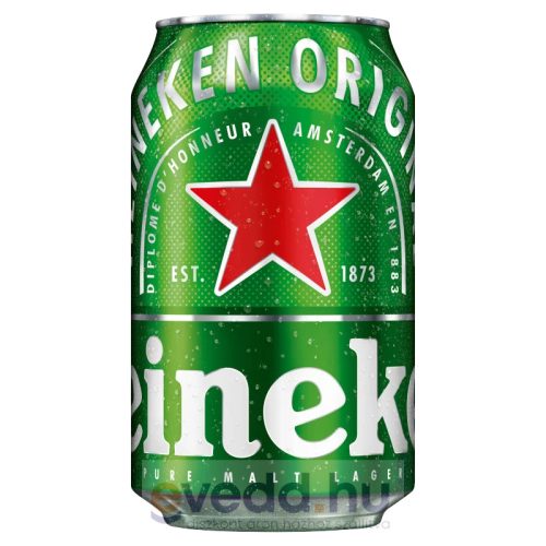 Heineken 0,33L Dobozos Sör (DRS)*