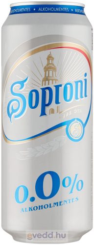 Soproni 0,5L  Alkoholmentes Sör (DRS)