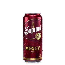 Soproni Óvatos Duhaj 0,5L Meggy Ízű Dobozos Sör (DRS)*