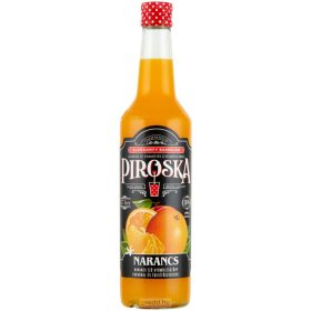 Piroska 0,7L Narancs Szörp Cukorral és Édesítőszerrel