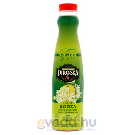 Piroska Fitt Light 0,7L Bodza Ízű Szörp (DRS)