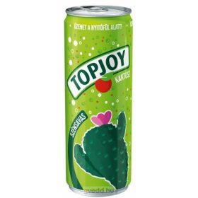 Topjoy 0,33L Kaktusz Ízű Szénsavas Üdítőital (DRS)*