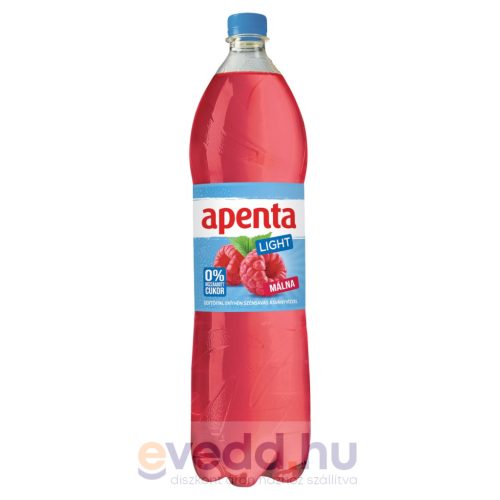 Apenta Light Málna 1,5L Szénsavas Ásványvíz (DRS)*