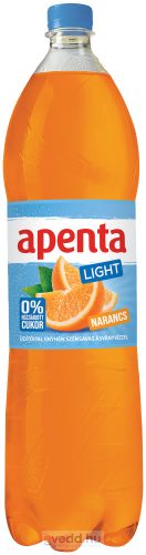 Apenta Light Narancs 1,5L Szénsavas Üdítőital (DRS)*