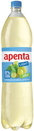 Apenta Light Szőlő 1,5L Szénsavas Üdítőital (DRS)*