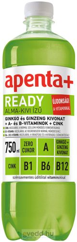 Apenta+ Ready 0,75L Szénsavmentes Üdítőital