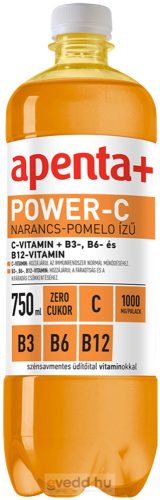 Apenta+Power-C  0.75L Narancs-Pomelo (DRS)