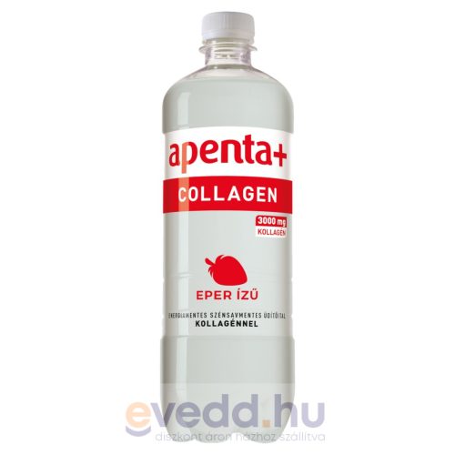 Apenta+ Collagen 0,75L  Eper Ízű Szénsavmentes Üdítőital (DRS)*