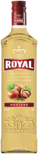 Royal Vodka 0,5L Mogyoró 28% (DRS)*