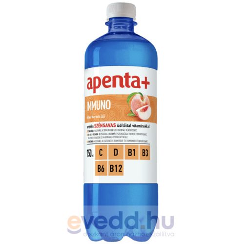 Apenta+ Immuno 0,75L  Szénsavmentes Üdítőital (DRS)*