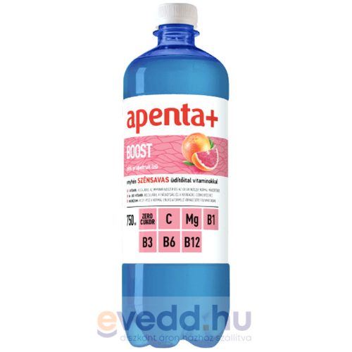 Apenta+ Boost 0,75L Szénsavmentes Üdítőital (DRS)*