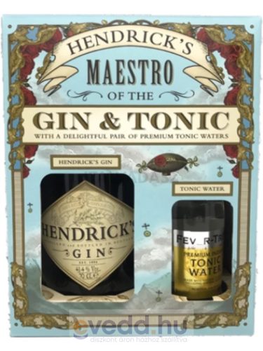 Hendrick's Gin 0,7L + Fever-T Tonic Díszdobozban (DRS)*