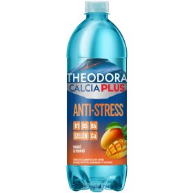   Theodora Calcia + Antistressz 0,7L Mangó-Citromfű Ízű Enyhén Szénsavas Üdítőital (DRS)*