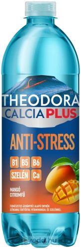 Theodora Calcia + Antistressz 0,7L Mangó-Citromfű Ízű Enyhén Szénsavas Üdítőital (DRS)*
