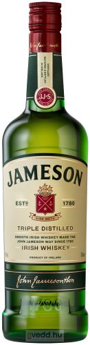 Jameson Ír Whiskey 40% 0,7L (DRS)*