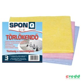 Claff Törlőkendő 3 db-os Sárga