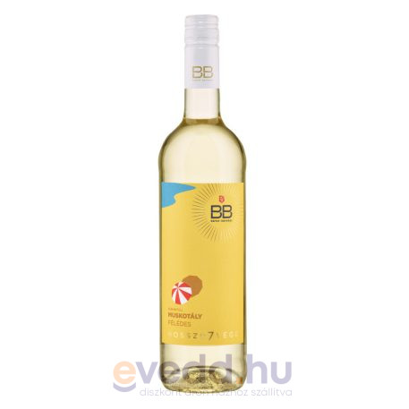 BB Muskotály 0,75L Félédes Fehérbor (DRS)