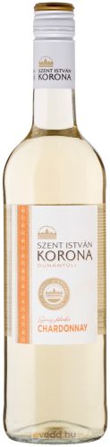 Szent István Korona Dunántúli Chardonay 0,75L Száraz Fehérbor (DRS)*