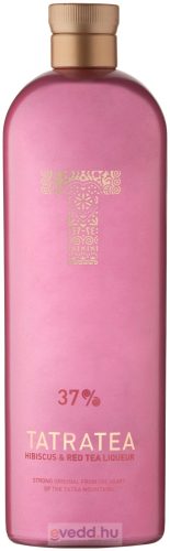 Tatratea 0,7L Hibiscus-Vöröstea Likőr 37% (DRS)*