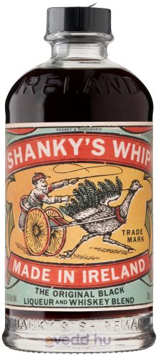 Shanky's Whip Black 0,7L Ír Whiskey Likőr 33% (DRS)*