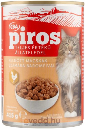 Cba Macskaeledel 415Gr Baromfihússal