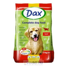Dax Dog Száraz Kutyael 3Kg Marhahúsos